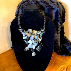 Stunning beaded necklace, perfect for the holidays.